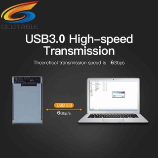 6GMbps USB3.0 to USB3.0 Micro-B 2.5 inch SATA SSD HDD External Enclosure Hard Disk Case Adapter Support UASP Support for