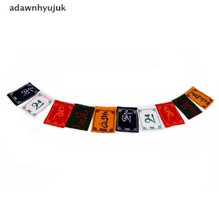 Set 10 lá cờ phật giáo mini nhiều màu sắc