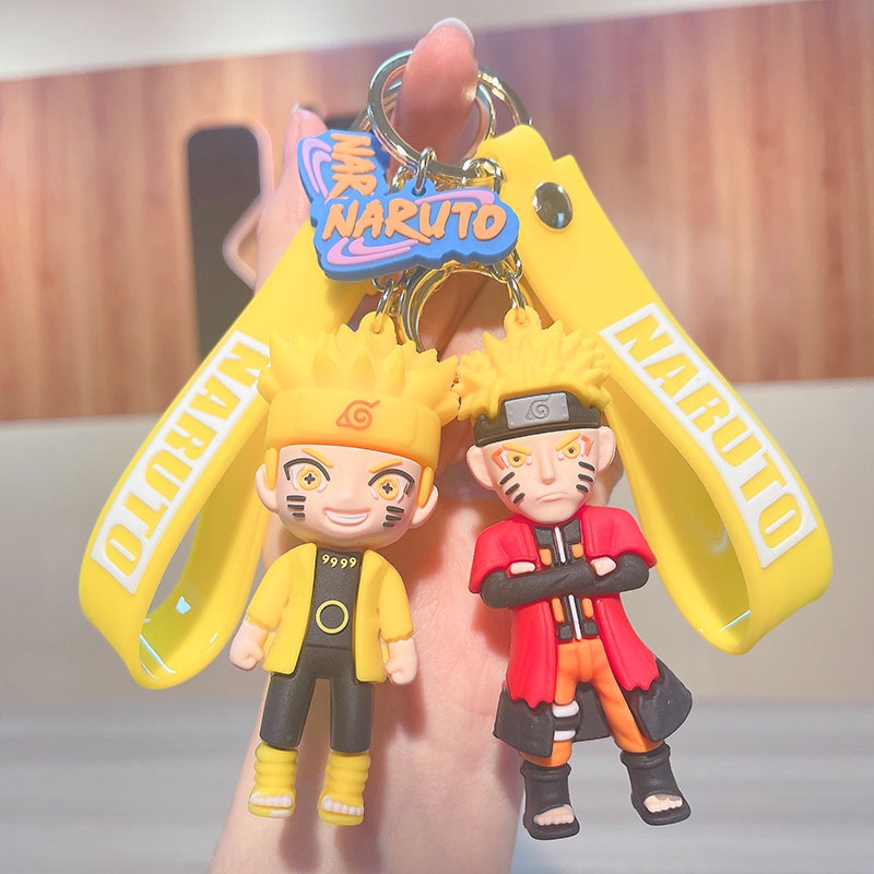 Móc Khóa Hình Nhân Vật Hoạt Hình Naruto Độc Đáo