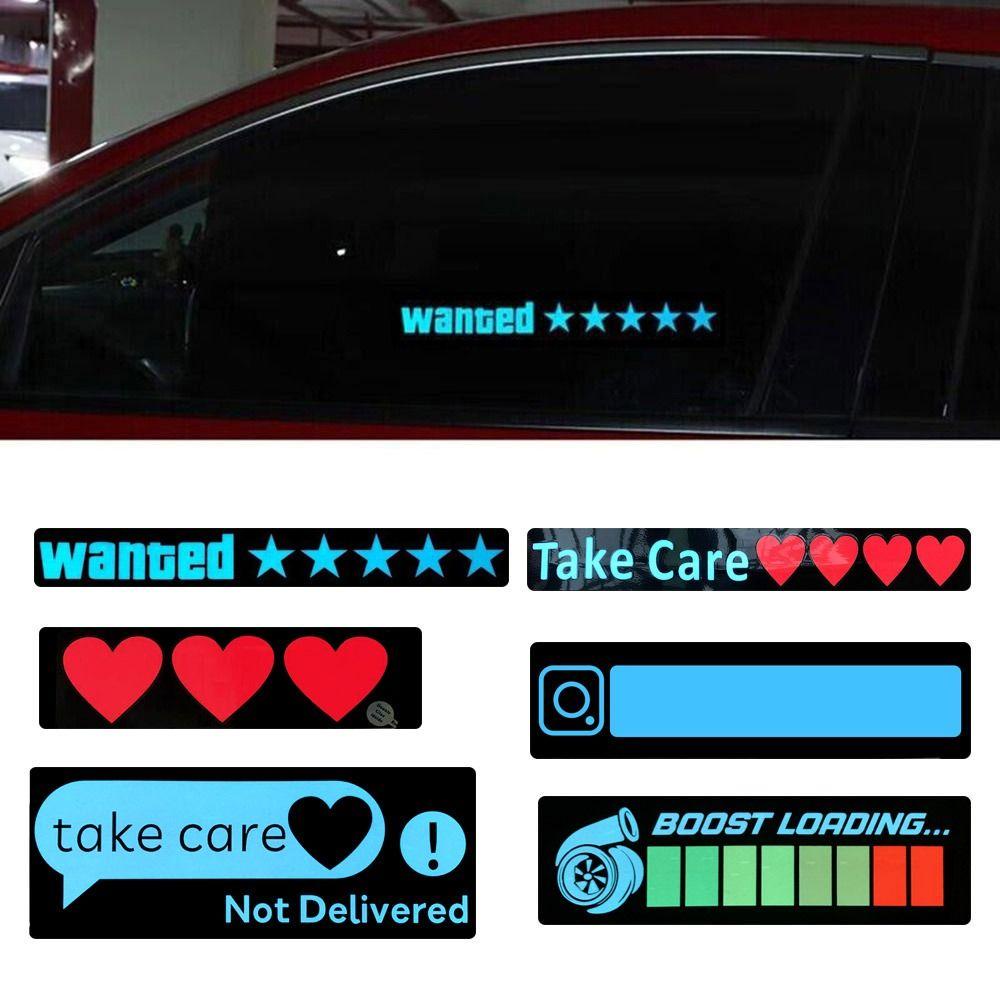 Decal DáN Trang Trí HìNh WONDER LED ThờI Trang Cho Xe Hơi