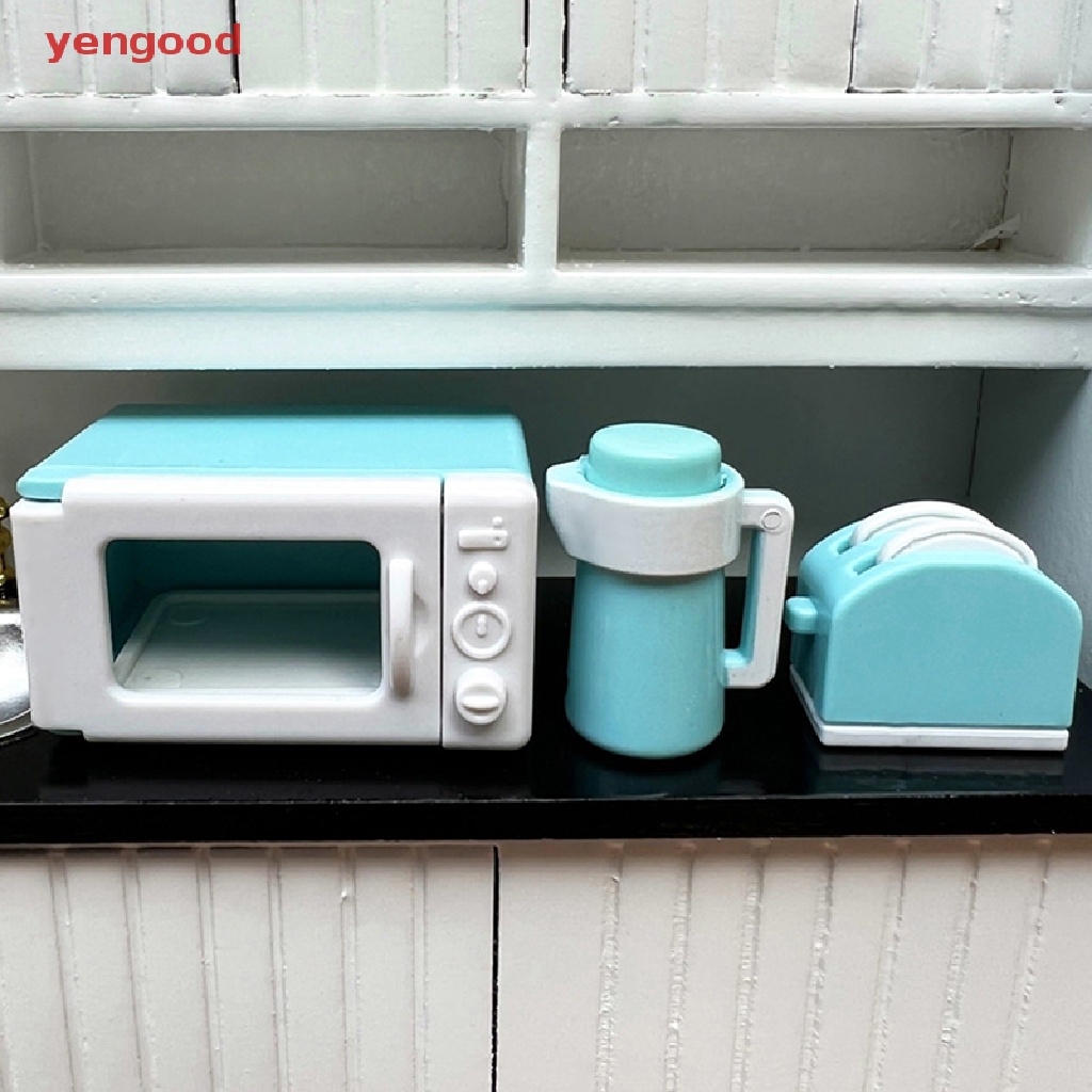 1 Bộ Dụng Cụ Nấu Nướng Bánh Mì Tỉ Lệ 1: 12 Cho Nhà Búp Bê