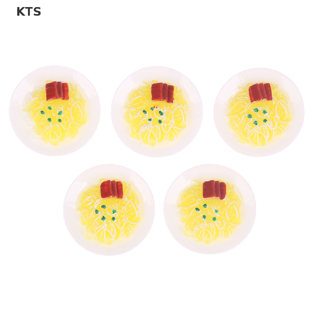 Set 5 Đĩa Kim Loại Đựng Thức Ăn 1: 12 Trang Trí Nhà Búp Bê