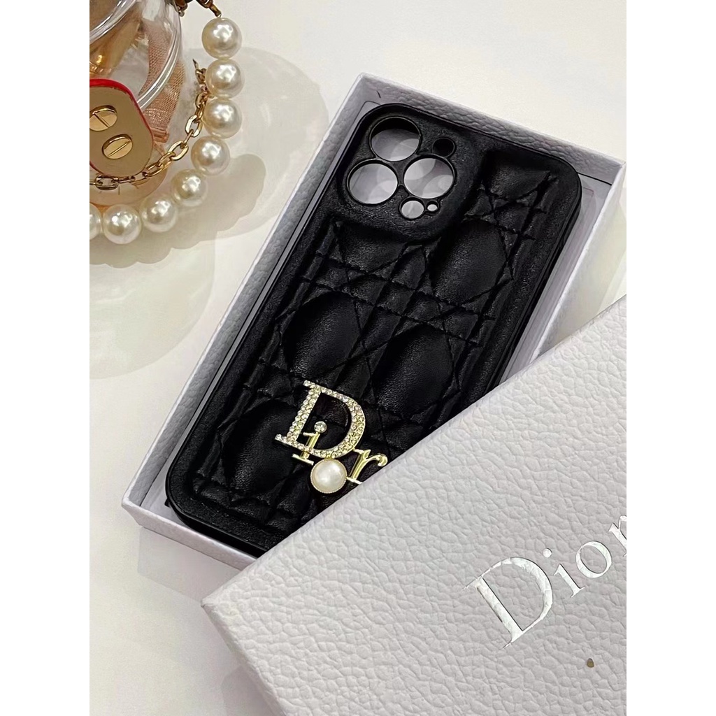 Ốp Điện Thoại Da Mềm Chống Rơi Cho iPhone14 14promax 14pro d1or iPhone13 13promax 13pro iPhone12 12pro iPhone11
