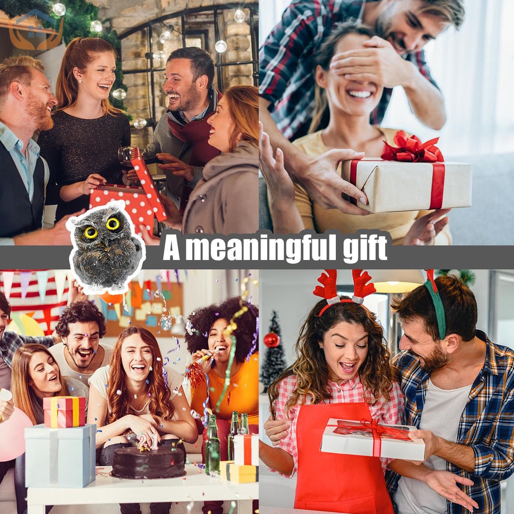 Tượng Cú Mèo Reiki Bằng Pha Lê Tự Nhiên Sáng Tạo Tkc5754