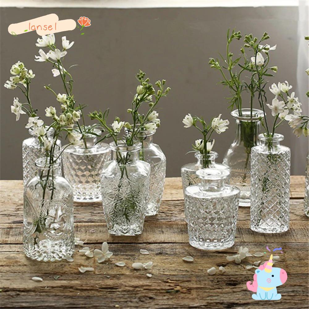 Bình Hoa Thủy Tinh Thiết Kế Đơn Giản Sáng Tạo Phong Cách Bắc Âu Mới