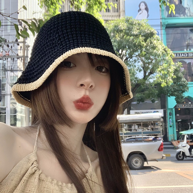 Mũ Bucket Thoáng Khí Phong Cách Thời Trang Mới Cho Nữ