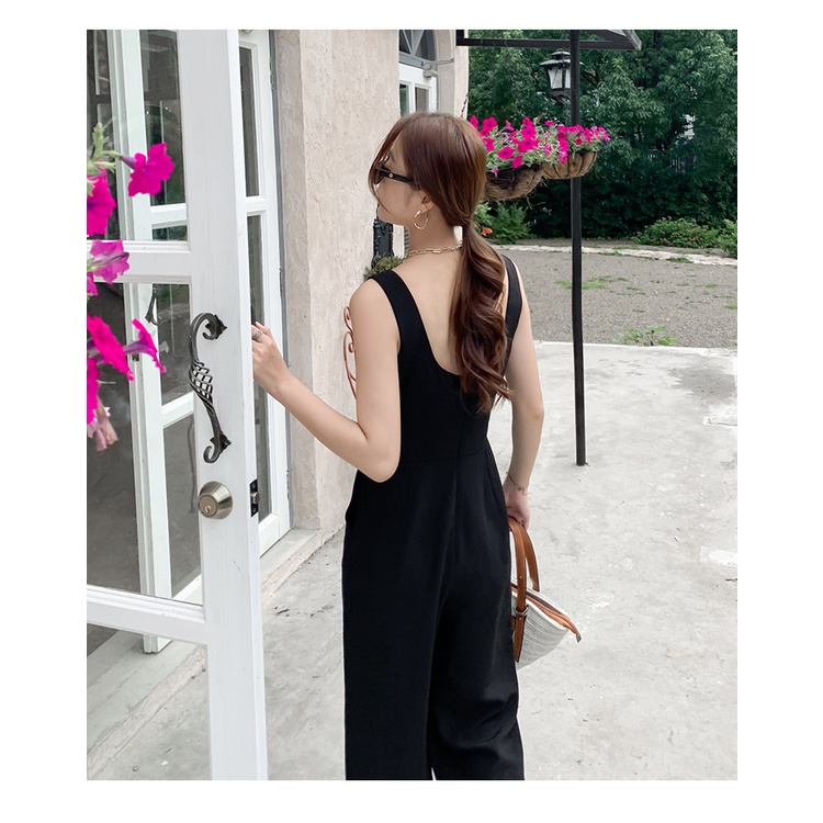 IELGY  Áo Liền Quần Giả Hai Mảnh Dáng Rộng Thời Trang Cho Nữ