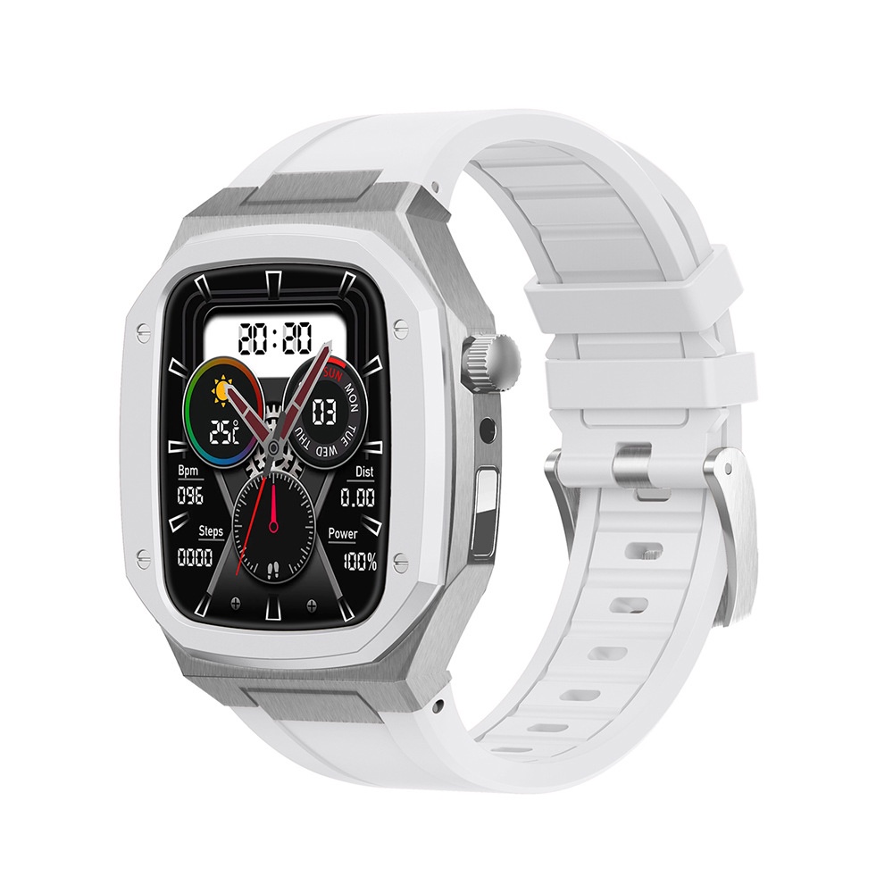 Dây Đeo Silicon Thời Trang Cho iWatch Series 8 7 6 SE 5 4 44mm 45mm