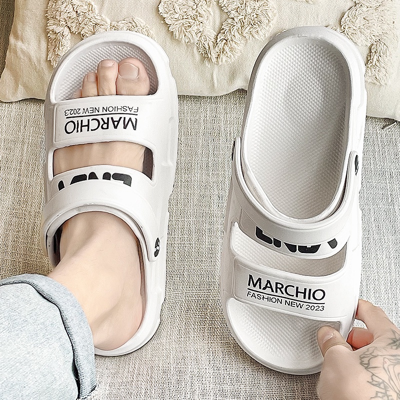 Giày Sandal Đế Dày Siêu Nhẹ Thoáng Khí Phong Cách Mới 2023 Cho Nam