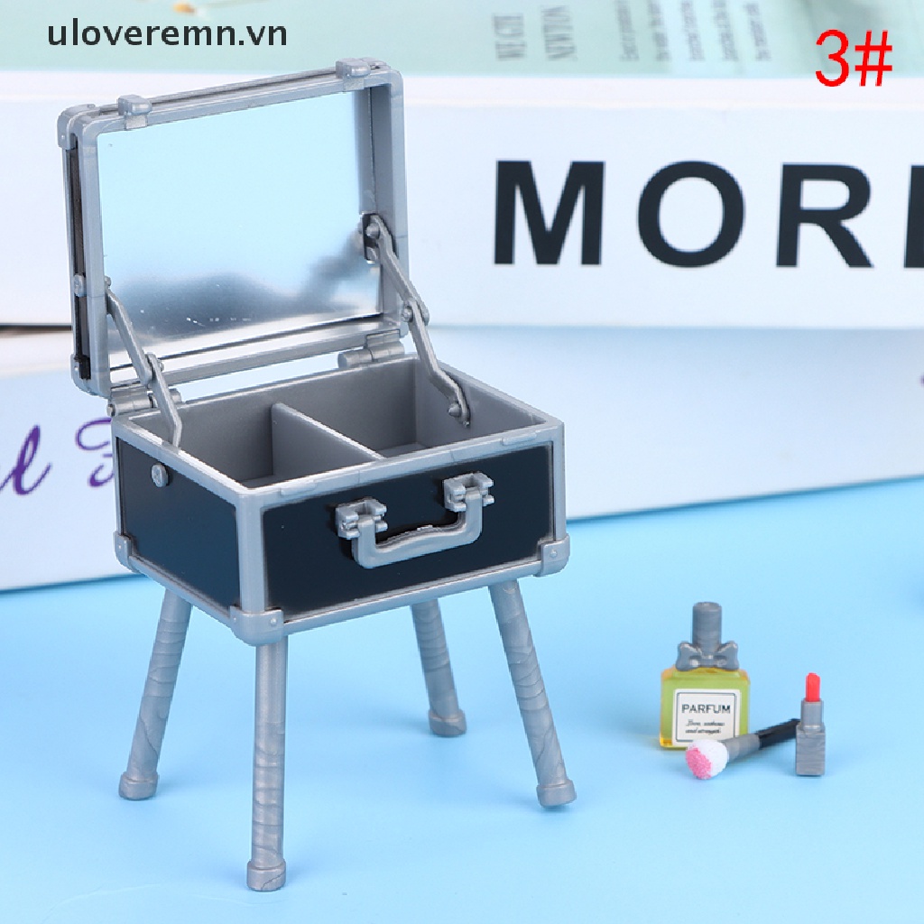 1 Bộ Ốp Gương Trang Trí Nhà Búp Bê Tỉ Lệ 1: 12