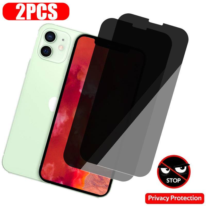 Set 2 Kính Cường Lực Bảo Vệ Màn Hình Cho iPhone 14 13 12 11 Pro MAX Plus X XS MAX XR 7 8 6 6S Plus SE 2022 2020 14Plus 13Mini 12Mini