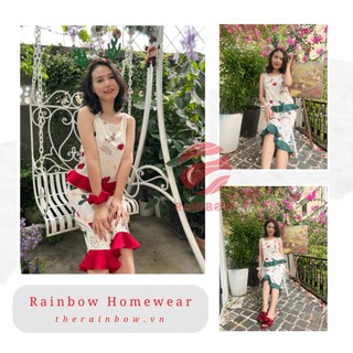 Bộ đồ ngủ ,mặc nhà phong cách thoải mái đơn giản Rainbow Homewear
