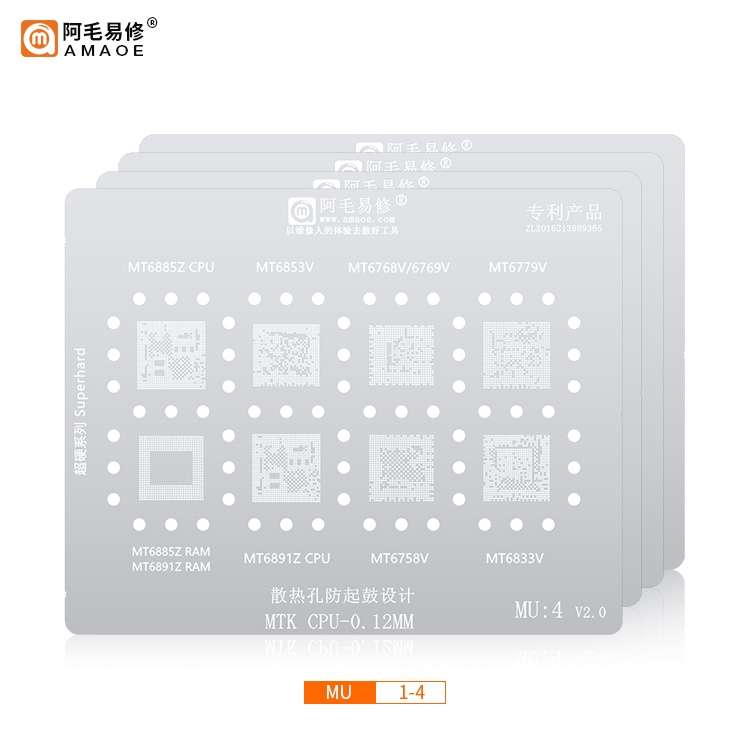 Khuôn Làm Bánh CPU RAM MT6765V MT6763V MT6785V MT6739V MT6853 / MT6885 / 6891 / 6769 MT6582 SM8550 / 7450