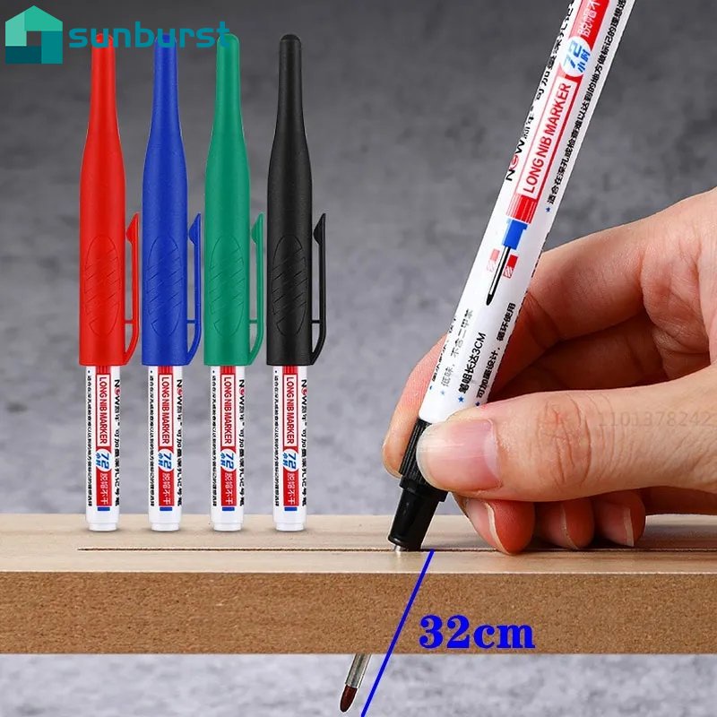 Bút Đánh Dấu Lỗ Sâu 30mm Nối Dài Đa Năng Chống Nước Và Dầu