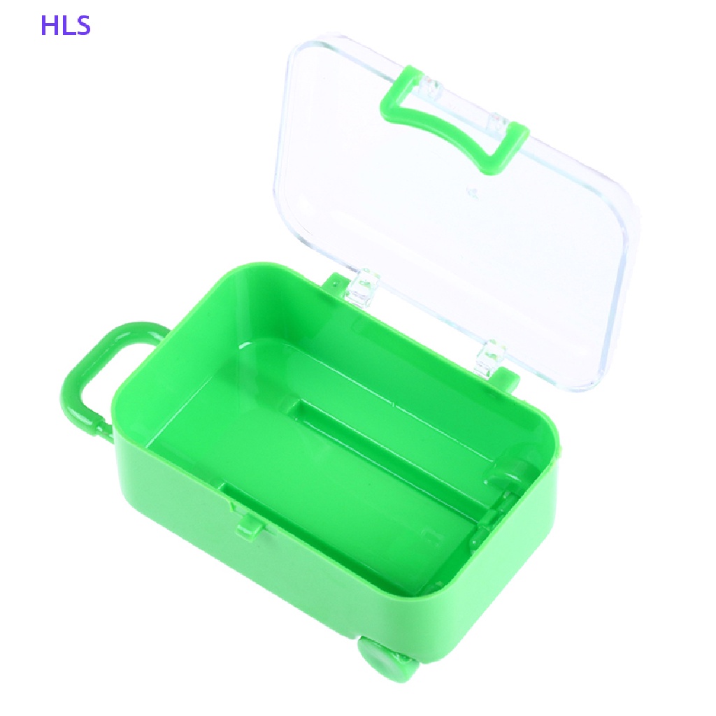 Hộp Đựng Kẹo / Trang Sức 5 * 7cm Hình Xe Đẩy Em Bé Trang Trí Nhà Búp Bê