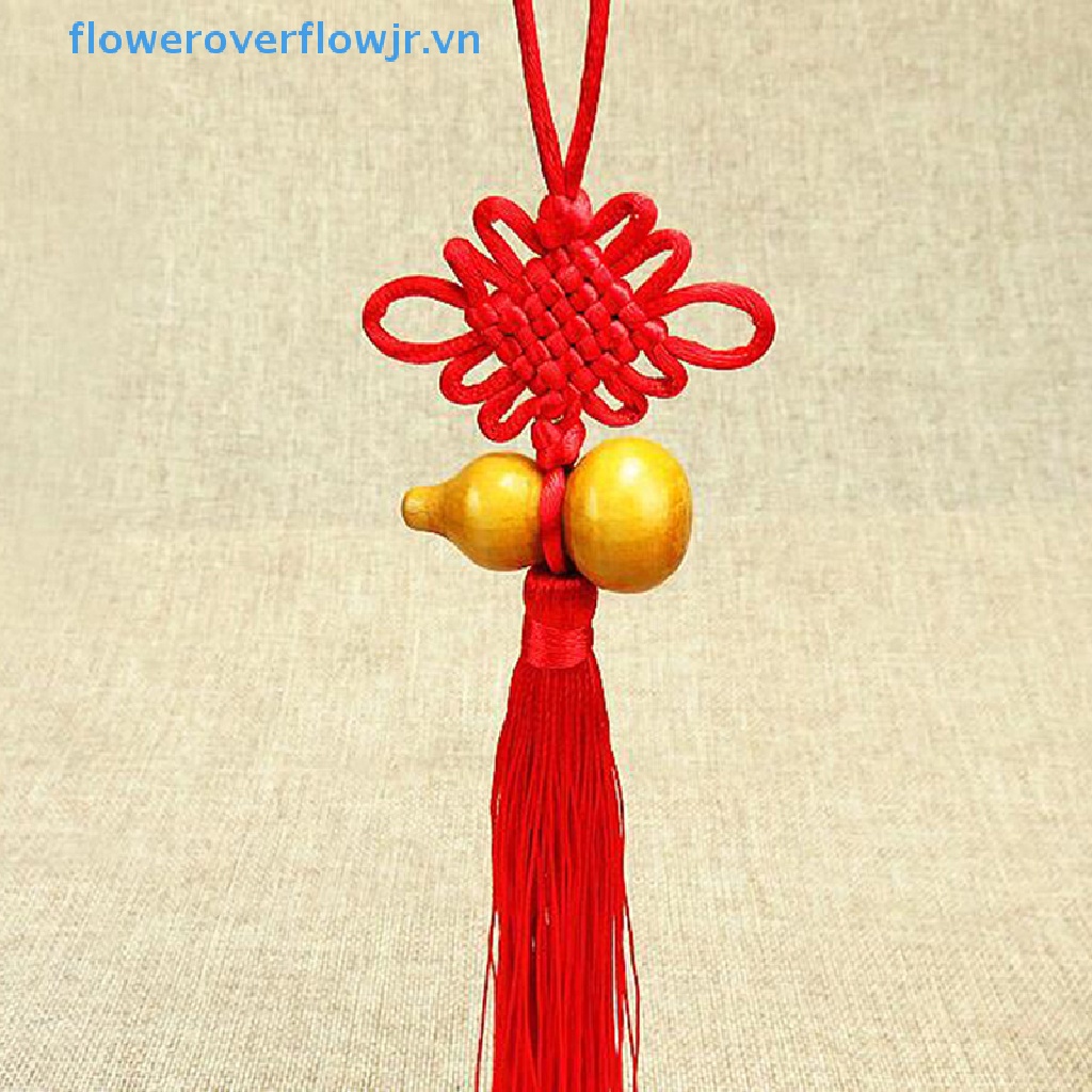 1 Mặt Dây Chuyền May Mắn Thắt Nút Phong Thủy Trung Hoa Trang Trí Nhà Cửa / Xe Hơi