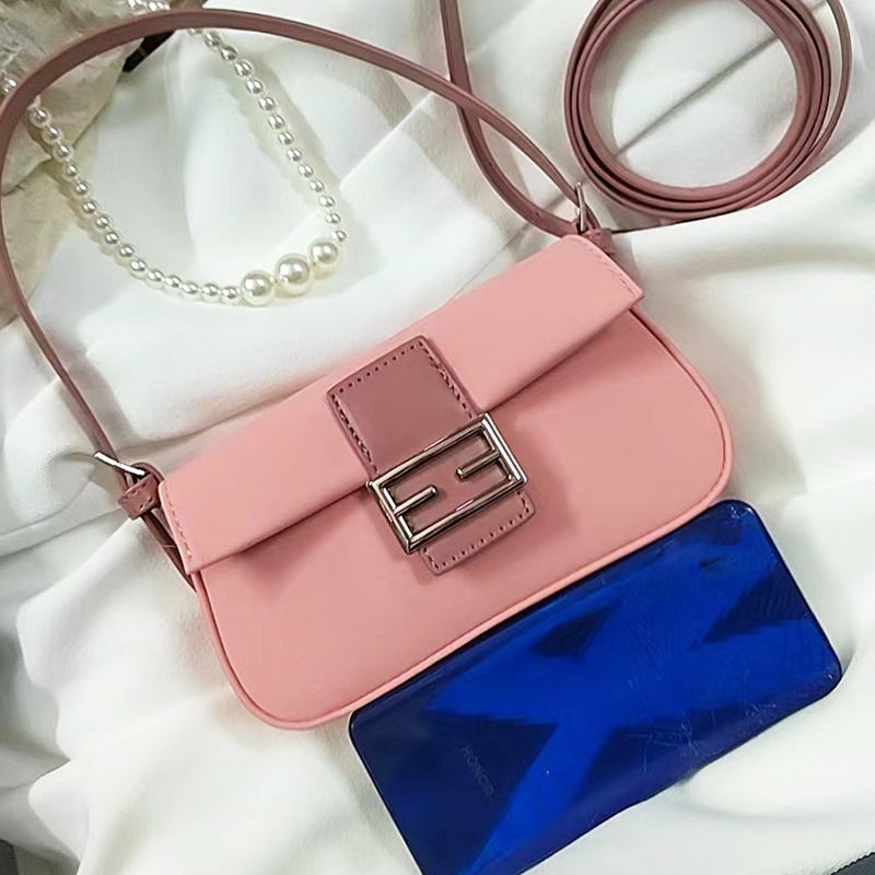 Túi Đeo Vai Màu Trơn Thời Trang Cho Nữ