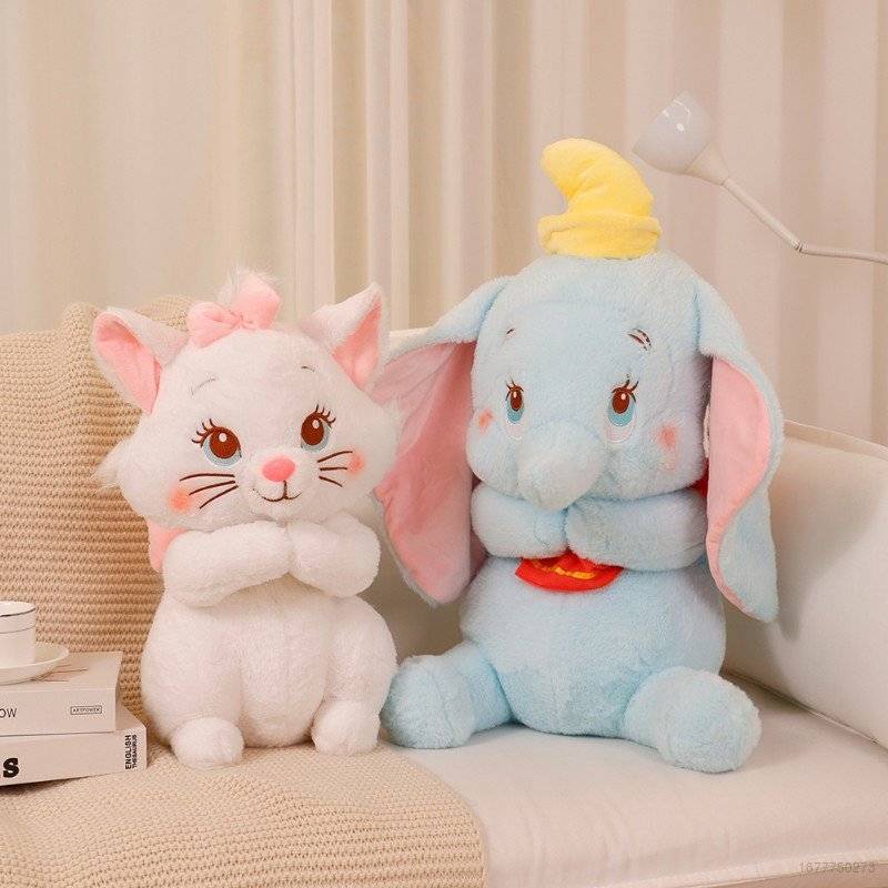 DISNEY Mới Thú Nhồi Bông Hình Chú Voi Dumbo Marie Dễ Thương