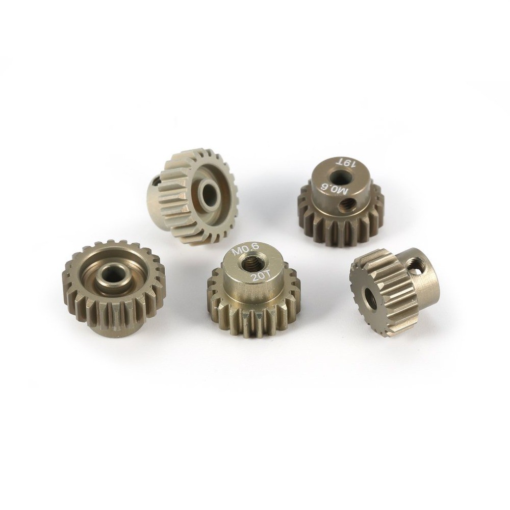 Trục Bánh Răng Kim Loại M0.6 3.175mm 13T 14T 15T 16T 17T 18T 19T 20T 21T 22T 23T 24T 25T 26T 27T 28T 29T 30T 31T 32T 33T 1 / 10