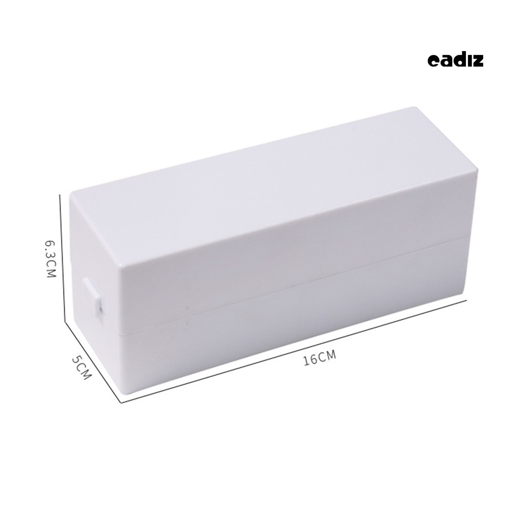 Hộp Đựng Mũi Khoan Móng Tay 48 Lỗ Bằng Nhựa Trong Suốt Chống Bụi Tiết Kiệm Không Gian DIY