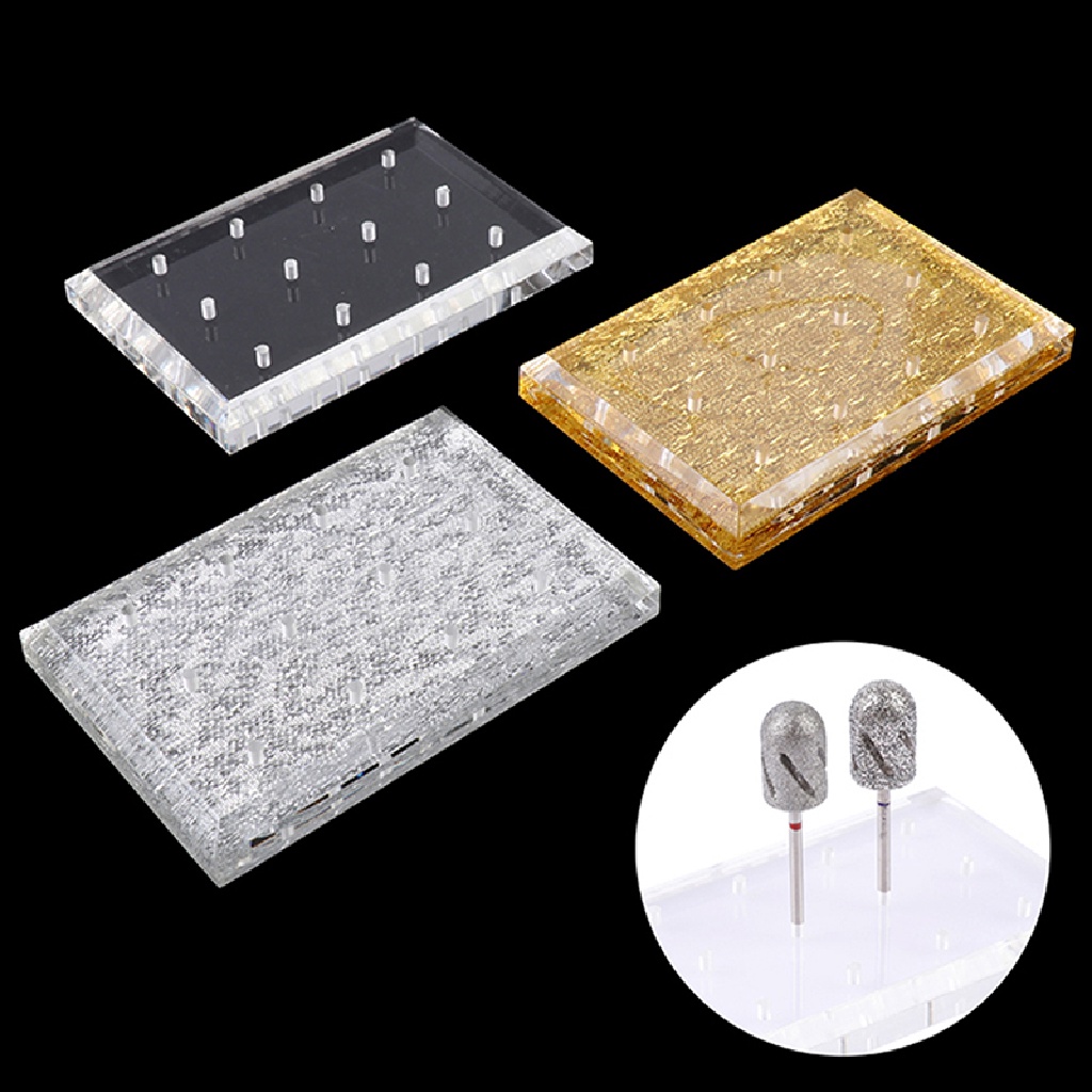 Giá Đỡ Đầu Mài Móng Tay 12 Lỗ Tiện Dụng