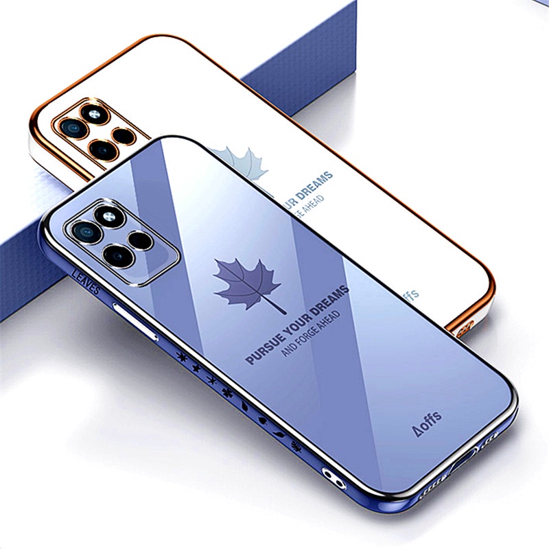 Ốp Lưng Realme Narzo 50 Case Realme Narzo 50A Prime / Narzo 50A / Narzo 50i / Narzo 30A / Narzo 20 Pro / Narzo 20 Ốp Điện Thoại TPU Mềm Chống Sốc Họa Tiết Lá Phong Cho