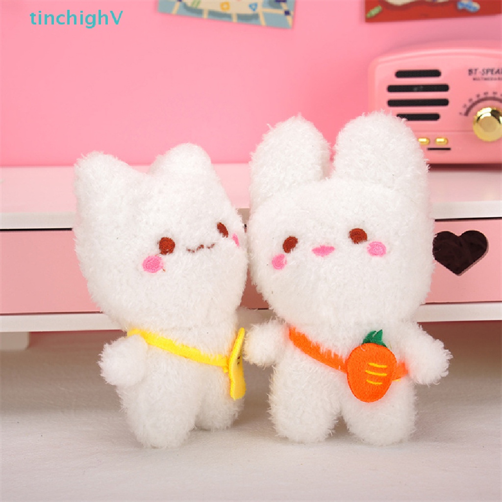 Móc Khóa Thỏ Nhồi Bông 15cm Dễ Thương