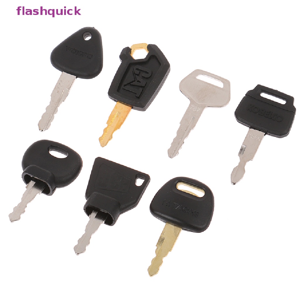 Set 7 Chìa Khóa Cho Máy Xúc Mới