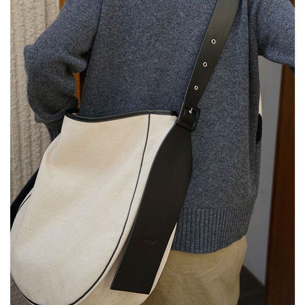 Túi Xách Vải Canvas Cỡ Lớn 40 * 30cm Phong Cách Nhật Bản