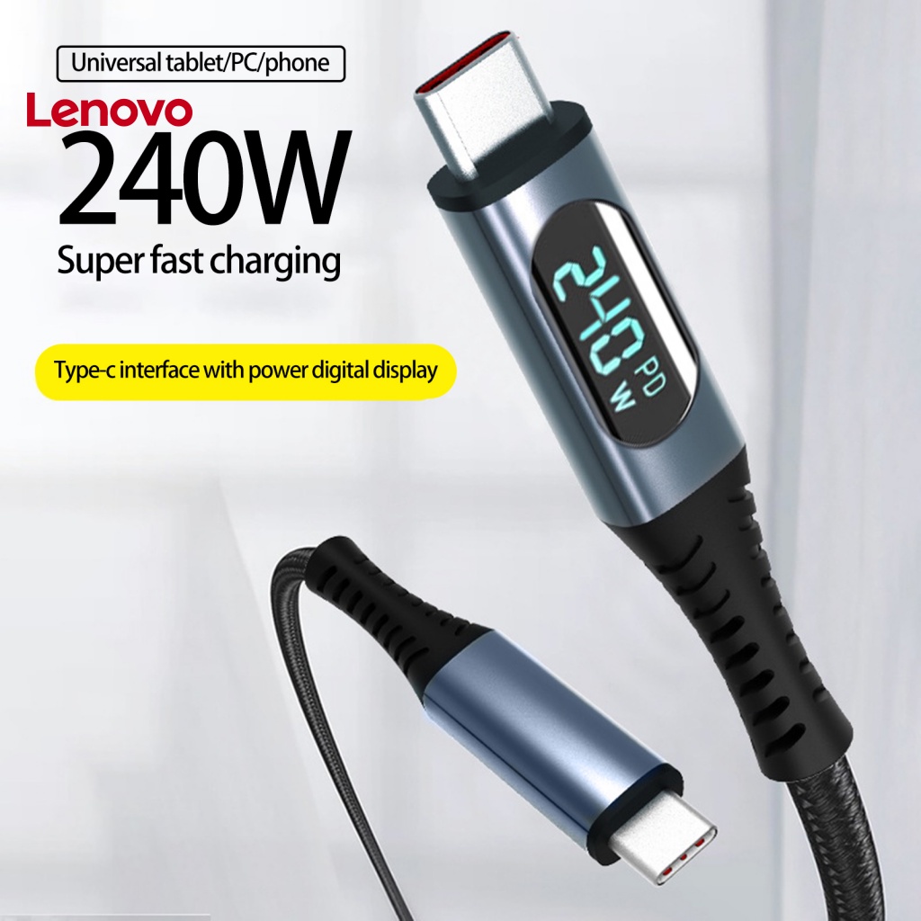 Dây Cáp Sạc Nhanh 240W 40Gbps 8K60Hz Thân Thiện Với Môi Trường Type-C