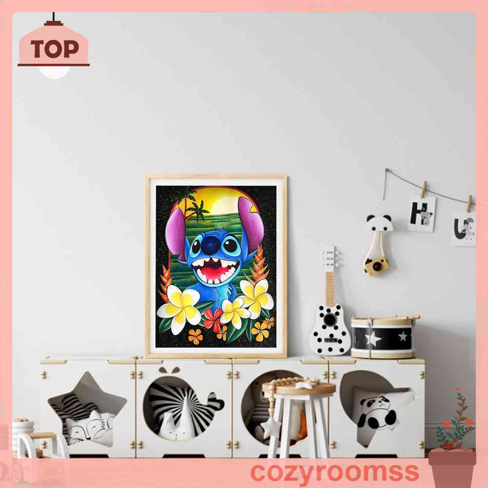 Cuộn Chỉ Thêu 11CT Bằng Cotton Họa Tiết Hoạt Hình