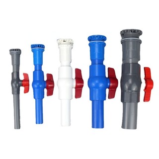 Van xả nước bể cá bằng pvc có công tắc thay đổi tiện dụng