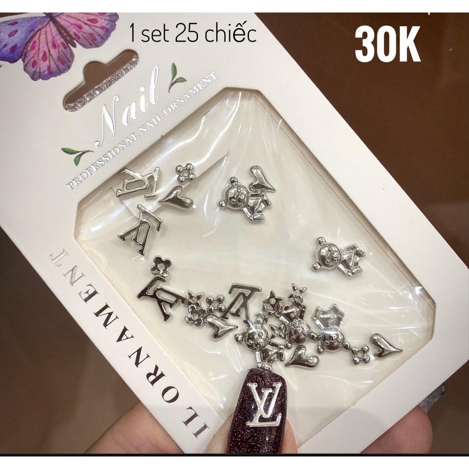 Set charm 4-đồ nails chuyên nghiệp-ĐỒ NAILS NHẬT QUYÊN