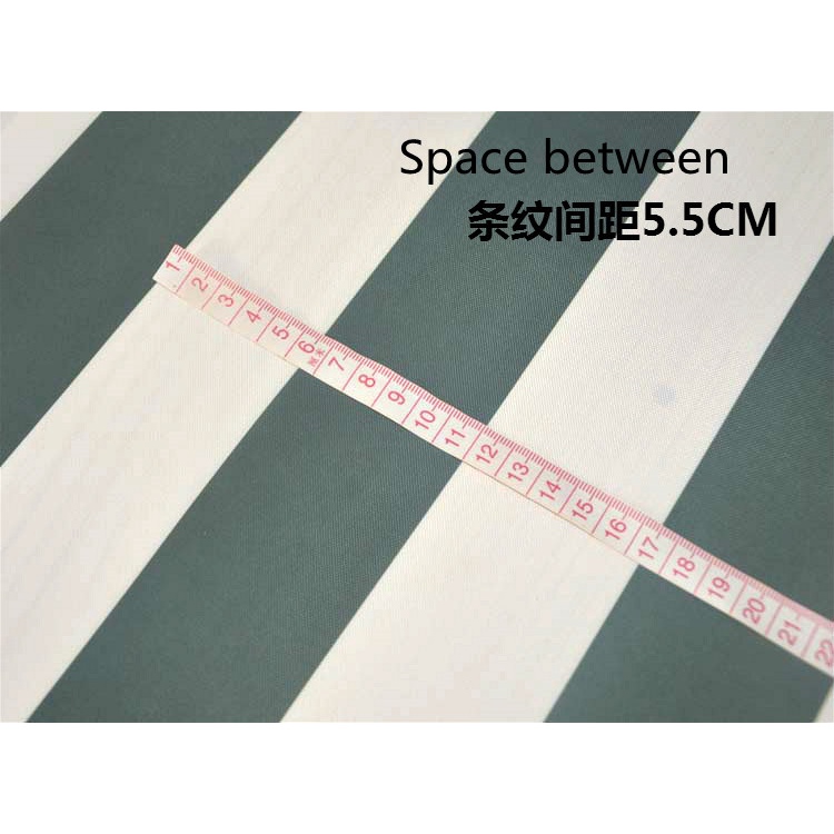 Tấm Bạt Che Nắng Bằng Vải Oxford Chống Nước In Họa Tiết Sọc 420D Kích Thước 50X150cm