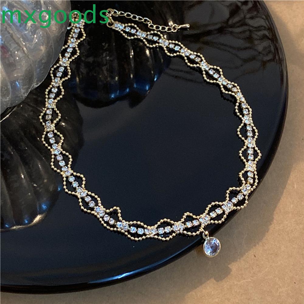 Vòng cổ choker mặt tròn thời trang dành cho nữ