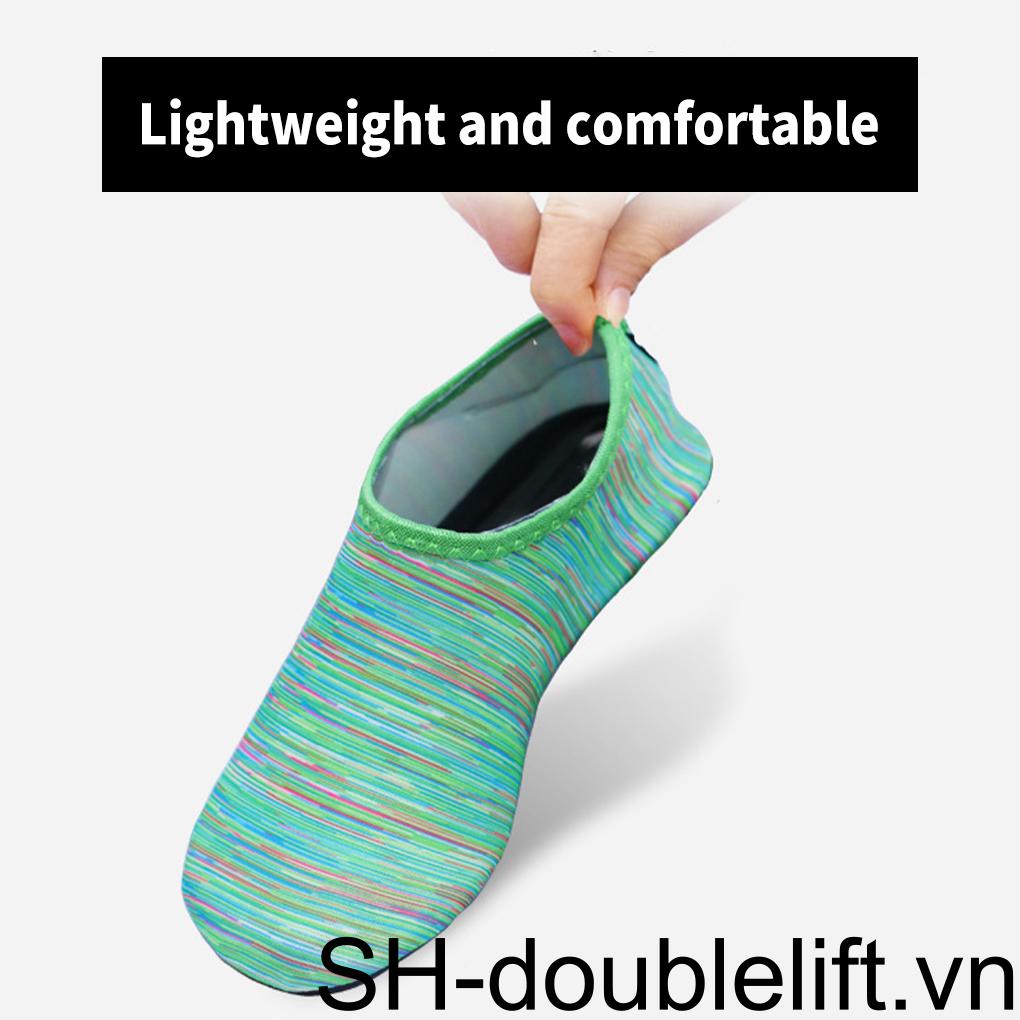 Set 2 Đôi Vớ Thể Thao Khô Nhanh Chống Trượt Trọng Lượng Nhẹ Dành Cho Nữ