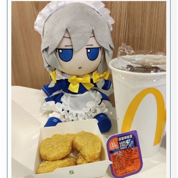 Đồ chơi nhồi bông Hình Nhân Vật Hoạt Hình Anime Touhouko Flandre Scarlet