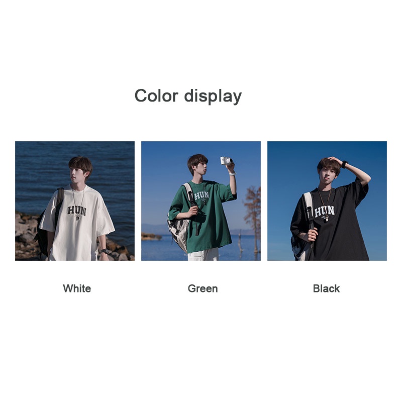 Áo Thun Tay Ngắn Cổ Tròn In Chữ Thời Trang Dành Cho Nam