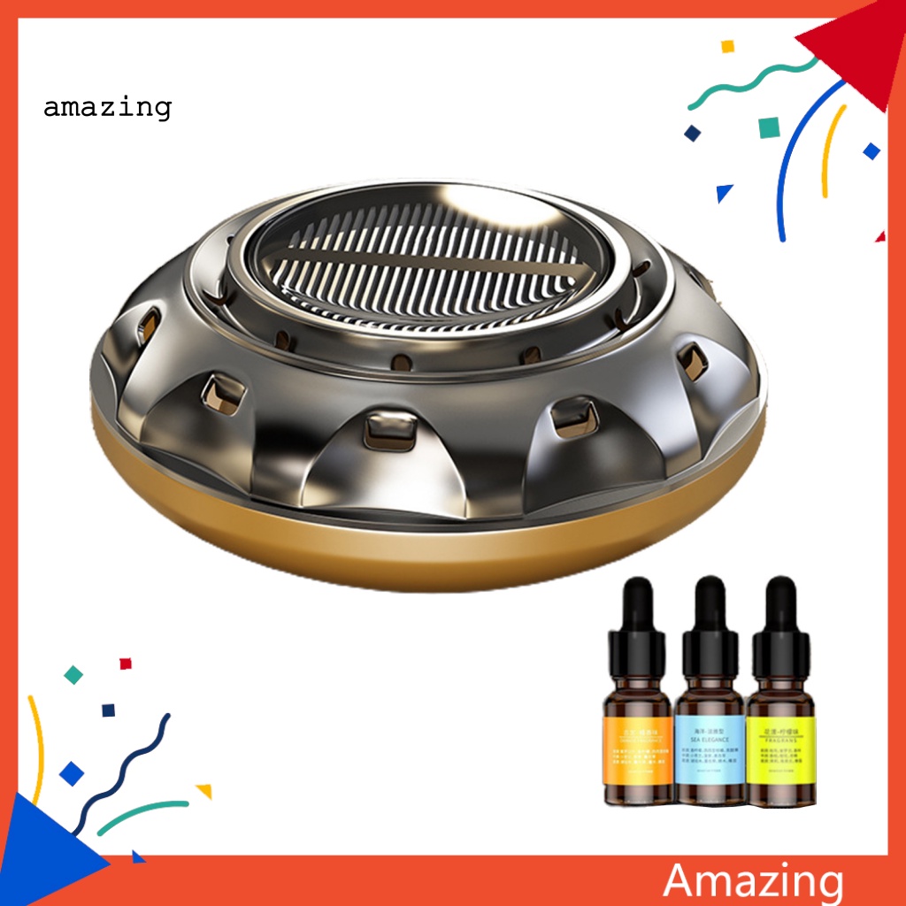 Máy Khuếch Tán Tinh Dầu 15ml Sử Dụng Năng Lượng Mặt Trời Khử Mùi Cho Xe Hơi