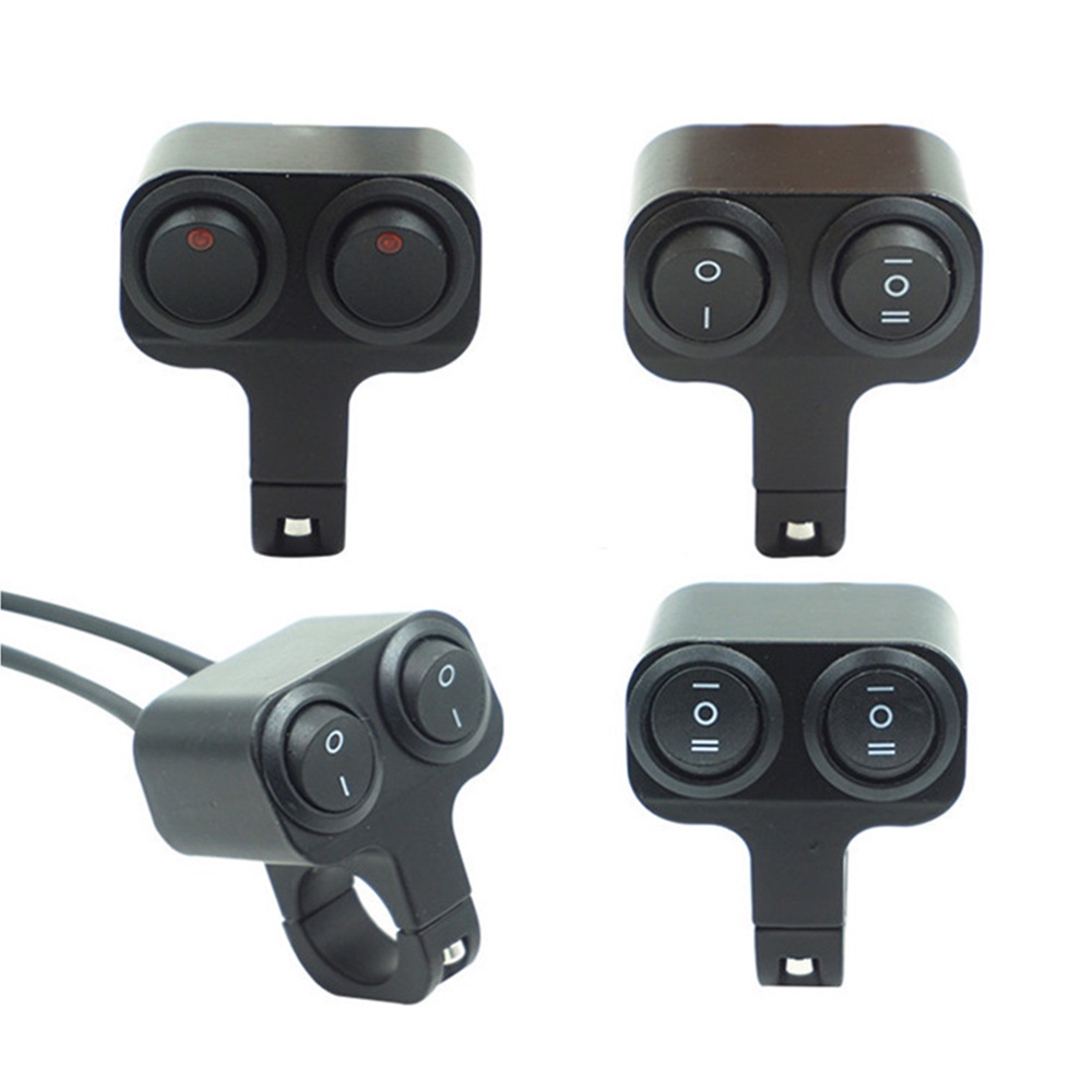 Công Tắc Điều Khiển Đèn Pha 7 / 8 '' 22mm Thông Dụng Gắn Tay Lái Xe Máy ATV