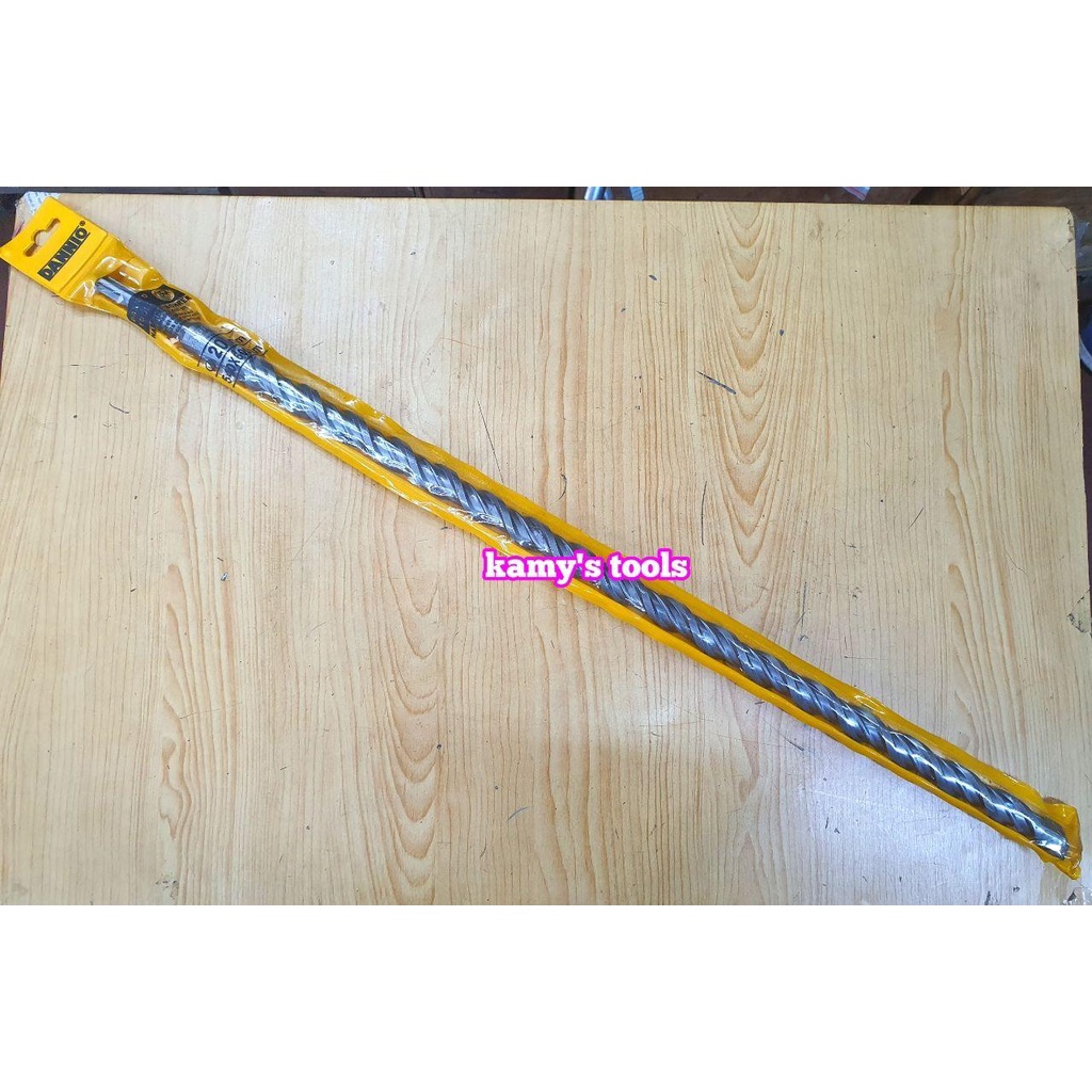 Mũi khoan bê tông đuôi gài 4 rãnh 16mm 18mm 20mm dài 600mm 60cm