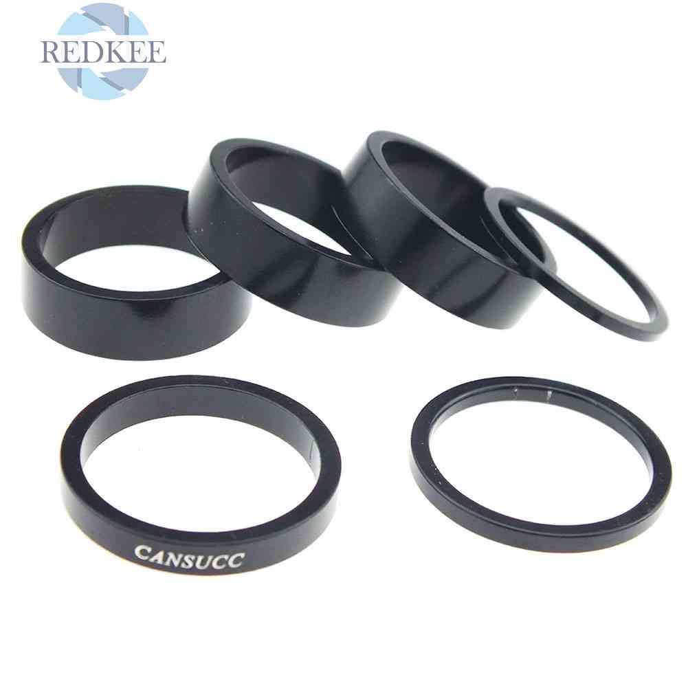 Set 6 Vòng Đệm Phuộc Trước 2 / 3 / 5 / 10mm Chuyên Dụng Cho Xe Đạp