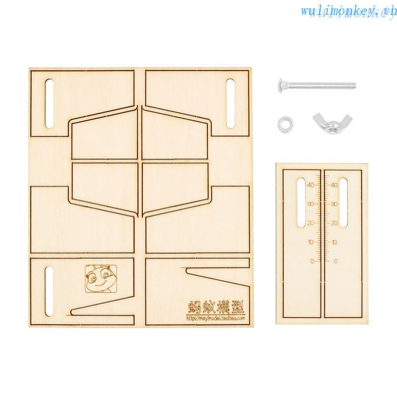 WU Home DIY Fix Accessories Hand Practical Auxiliary Ship Model Kit Mooring Tool Assembly Dead Eyes Adjustable