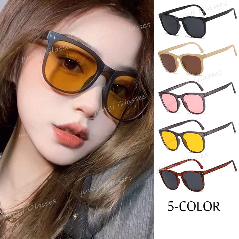 Mới Kính Mát Gọng Tròn Chống Tia UV Thời Trang Dành Cho Cả Nam Và Nữ