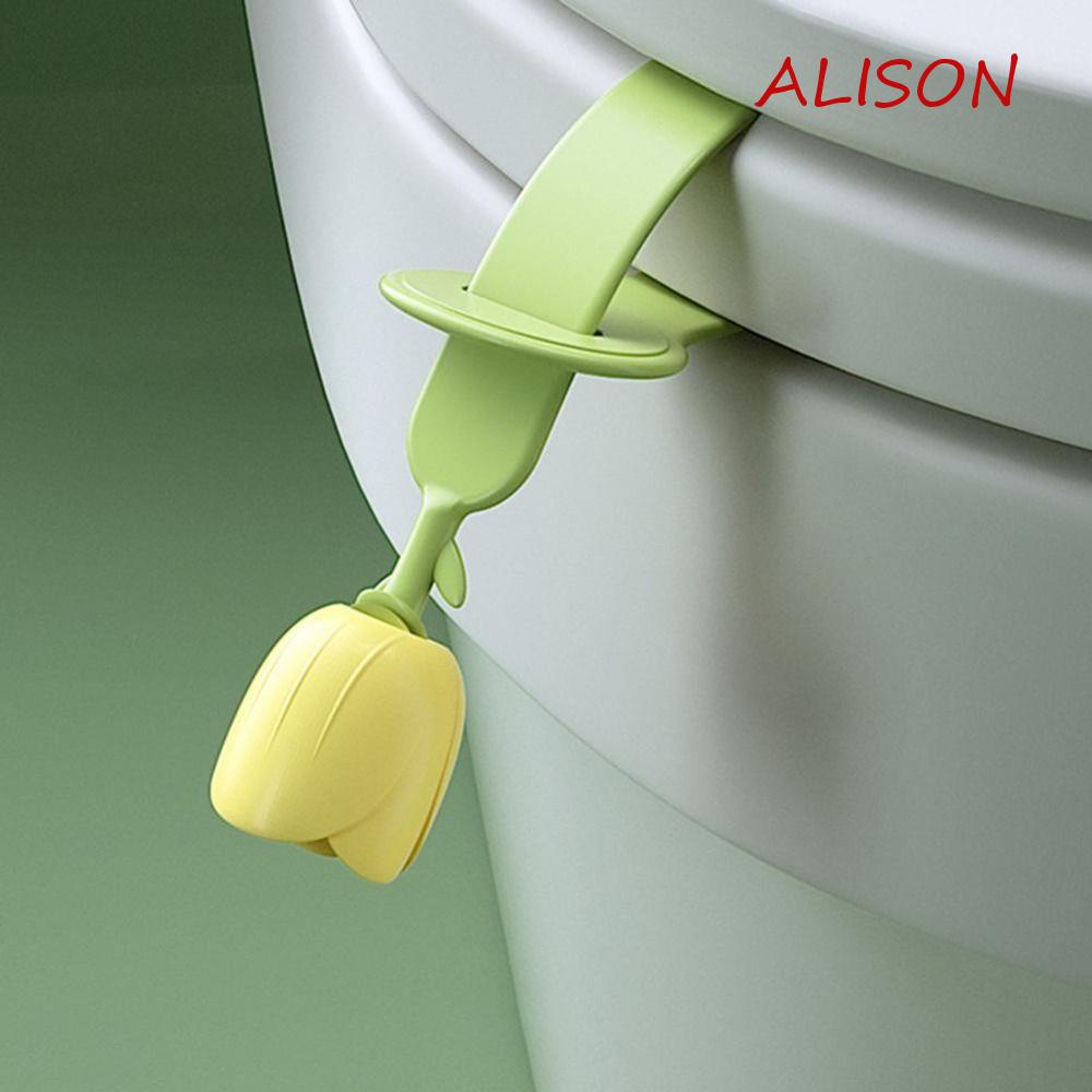 Dụng Cụ Nhấc Nắp Bồn Cầu Hình Hoa Tulip Tiện Dụng