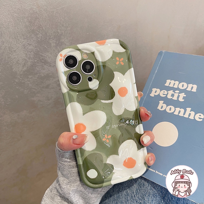 Ốp Điện Thoại TPU Mềm Chống Sốc Họa Tiết Tranh Sơn Dầu Cho IPhone 14 Pro Max 13 12 11 Pro Max