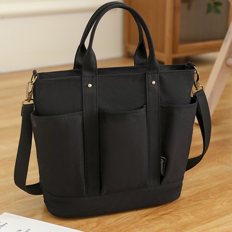 Túi tote Bằng Vải nylon Sức Chứa Lớn Đa Năng Thời Trang Dễ Phối Đồ Cho Nữ