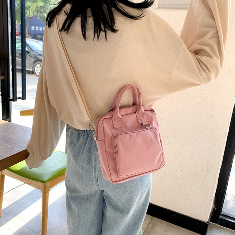 Túi Đeo Chéo Vai Sức Chứa Lớn Bằng Nylon Phong Cách Harajuku Cho Nữ