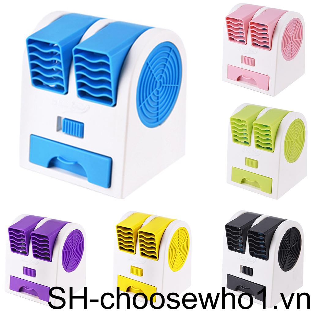 Quạt Điều Hòa Mini Để Bàn Sạc Cổng USB Tiện Dụng Và Bền