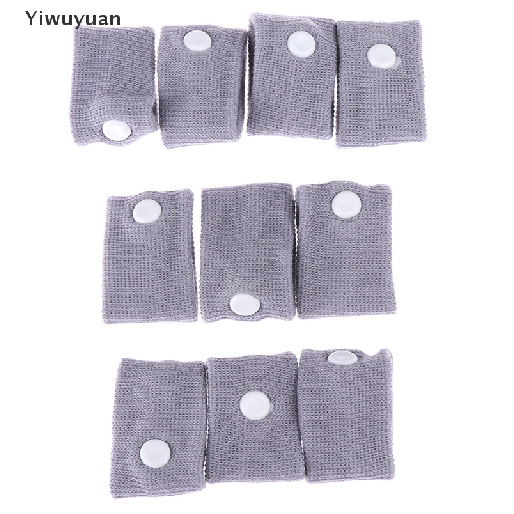 < Yiwuyuan > 5 / 10 Cặp Vòng Đeo Tay Chống Say Tàu Thuyền Du Lịch Màu Xanh Dương